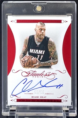 (/15) Chris Andersen 2014-15 Asociación impecable en tarjeta auto Ruby Birdman Foto 1 de 2