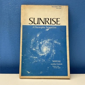Sunrise - A Theosophical Perspective - November 1978 - Volume 28 No. 2 - Imagen 1 de 5