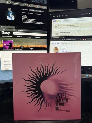 AFI Silver Bleeds The Black Sun Ash Speck Fans First Exclusive Vinyl - Image 1 of 4