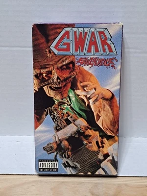 GWAR - Skulhed Face (VHS Tape Aug-1994, Metal Blade) - Image 1 of 4