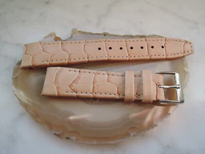 Leder Uhrenarmband Ersatzband Rundanstoss braun 18 mm  b4 - Bild 1 von 1