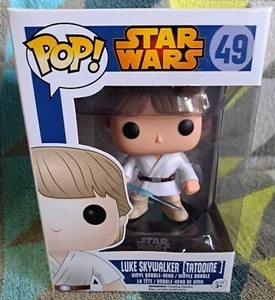 Luke Skywalker Pop 49 (Tatooine) - Star Wars Funko Pop! Vinyl 2015 - Vaulted - Picture 1 of 10