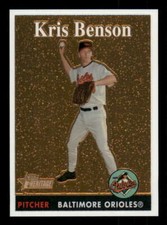 2007 Topps Heritage Chrome (Parallel 1:11) #73 Kris Benson Orioles 1048/1958