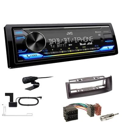 JVC KD-X472DBT Radio Bluetooth DAB+ für Renault Megane I Megane Scenic schwarz - Bild 1 von 4