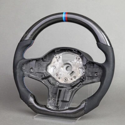Real Carbon Fiber Steering Wheel Fits For BMW X4 G02 2018-2024 - Image 1 of 4