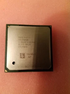 Intel Celeron 2.8 128 KB L2 Cache FSB 400 MHz 2.8 GHz Socket 478 CPU SL77T - Picture 1 of 4