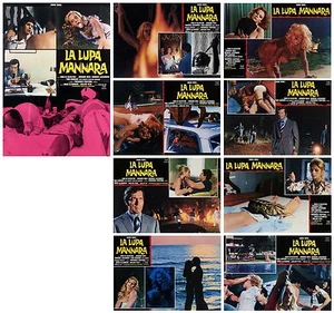 LA LUPA MANNARA POSTER PHOTO ENVELOPE 8+SOGG. 1970 DAUGHTER OF A WEREWOLF LOB... - Picture 1 of 10