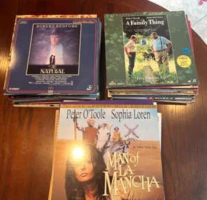 HUGE LOT OF 60 VINTAGE LASER DISC MOVIES ALL IN GREAT CONDITION - Bild 1 von 4