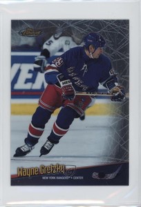 1998-99 Topps Finest Jumbo Wayne Gretzky #4 HOF