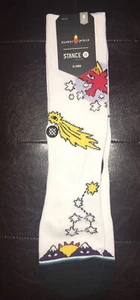 Calcetines STANCE 'Eagle Star' Richard Cavolo Blancos M MEDIANOS - 6-8.5 - ¡NUEVOS! - Imagen 1 de 2