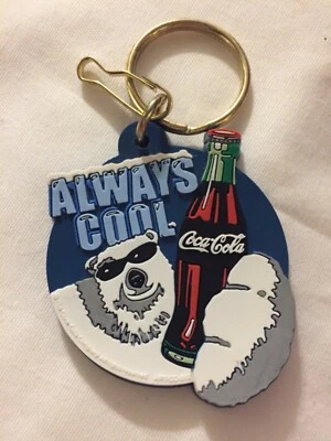 Llavero Coca Cola Oso Polar Siempre Genial PlastiColor De Colección Nuevo Foto 1 de 3