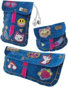 4 Stück Kinder Nähset Beutel-Kit Tasche nähen / Spielzeug ✔️ sofort starten ✂️ - Bild 1 von 4