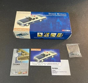 Corgi Classics 1/43 Dodge Monaco Lionelville Police Model Trains Limited Edition - Picture 1 of 8