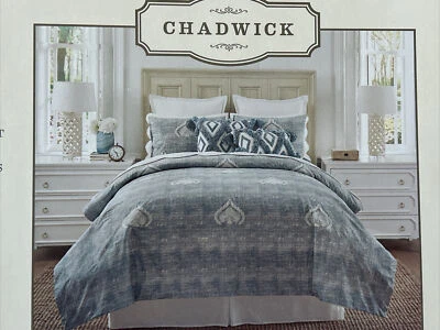 Mini juego de fundas funda nórdica Southern Living Chadwick KING $329 nuevas Foto 1 de 4