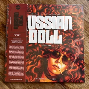 RUSSIAN DOLL SEASONS 1 & 2 SOUNDTRACK NEW GREEN & BLUE SWIRL VINYL LP / 140G - Picture 1 of 4
