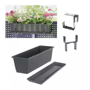 Blumenkasten, Untersetzer, Halter Geli STANDARD Blumentopf Pflanzkübel Balkon - Bild 1 von 31