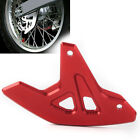 Rear Brake Disc Guard Cover Red Aluminum For Suzuki DR-Z 400 SM 00-20 DRZ400/S/E