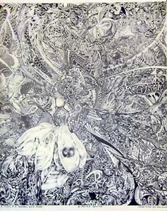 Schönes Vintage 1967 psychedelisches Poster mit dem Titel Kaktusblumen und dann einige - Bild 1 von 1