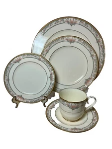 Noritake Barrymore China 20 Pc Set 4 Five Pc Settings No Chips Or Cracks New - Picture 1 of 7