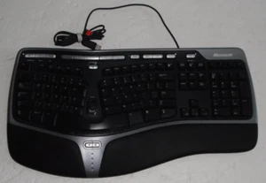 Teclado ergonómico natural con cable Microsoft 4000 v1.0 KU-0462 - Imagen 1 de 5