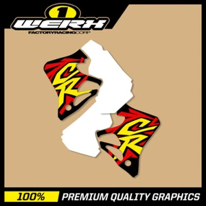 HONDA CR125 CR250 1996 TANK AND RAD DECAL EVO MX VMX  - Picture 1 of 1
