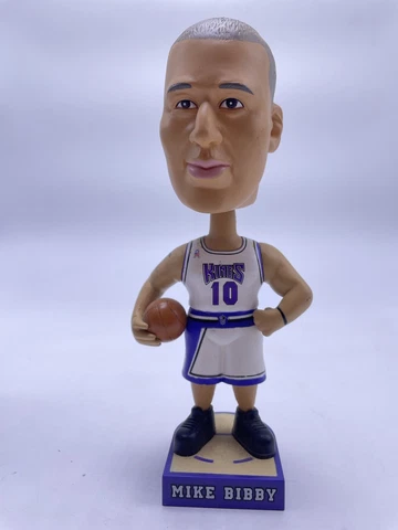 Sacramento Kings Collectible NBA Bobblehead Basketball Mike Bibby Carl's Jr Cover