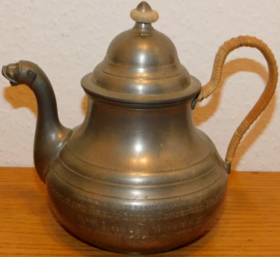 vintage theiere NESTLE ETAIN suisse MORIGGI VEVEY Anglo-Swiss Condensed Milk TIN - Photo 1/4