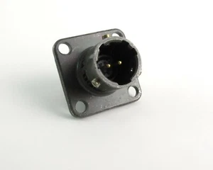 Amphenol PT02A-8-2P Mil Spec Electrical Circular Connector Plug Sz 8 - 2 POS - Picture 1 of 2