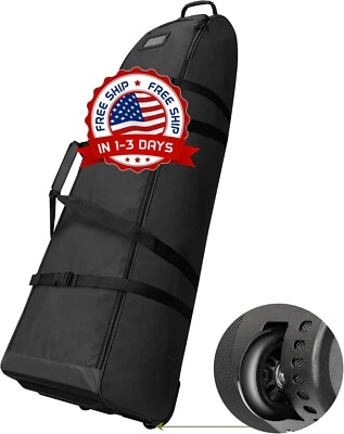 Estuche de viaje para golf, resistente al agua y al desgaste, Oxford 900D US NEW - Image 1 of 4