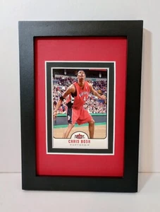 Chris Bosh Toronto Raptors gerahmte Basketballkarte Plakette 2006-07 Fleer #182 - Bild 1 von 4