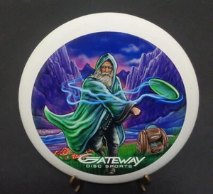 New Disc Golf Gateway Wizard-SSS Sure Grip Vivid Color-176. Michael Barnard Art - Picture 1 of 2