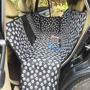 Pet Car Seat covers for Dog with Mesh Window Back Seat Protector Dog Hammock