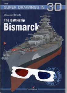 The Battleship Bismarck - Super Drawings in 3D - Kagero ENGLISH - Picture 1 of 5