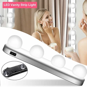 Makeup LED For Mirror With Light Bulbs Vanity Cosmetic Hollywood Light Suction - Picture 1 of 12
