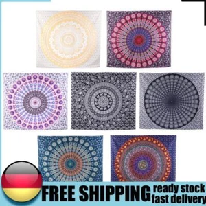 Boho Geometric Pattern Rug Picnic Beach Mat Sleeping Blanket Tapestry - Picture 1 of 18