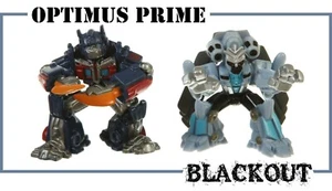 Transformers / ROTF _ Robot Heroes _ Optimus Prime vs Blackout Set - Picture 1 of 1