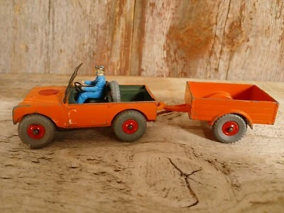 Meccanno LTD Dinky Toys Land Rover No. 340 & Trailer No. 341 - Image 1 of 4