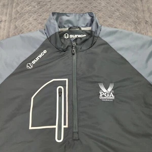 Valhalla PGA Championship Golf Jacket Windbreaker Sunice Short Sleeve Men Medium - Picture 1 of 11