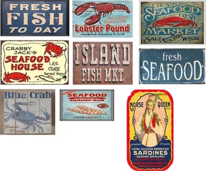 decalcomanie mercato del pesce scala o - Foto 1 di 1