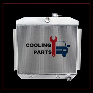 3 ROW ALUMINUM RADIATOR FOR 55 56 57 CHEVY BEL AIR NOMAD DEL RAY 150 210 6 CYL - Imagen 1 de 8