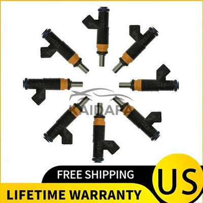 8 piezas inyectores de combustible para Chrysler 300 y Dodge Charger 5,7 L 2010-2016 2018 Foto 1 de 4