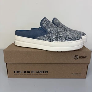 Clarks Audreigh Cove blaue aktive Damenschuhe Größe 9,5 bequem Freizeit gepolstert - Bild 1 von 13