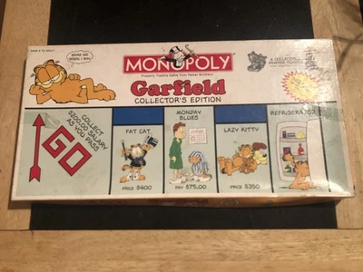 Monopoly Garfield Collector's Edition 25 Year Anniversary Complete 2003 Complete - Image 1 of 4