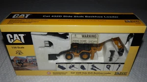 Norscot CAT 432D Side Shift Backhoe Loader ~ 1/50 Scale ~ Diecast ~ 2001 - NEW - Picture 1 of 8