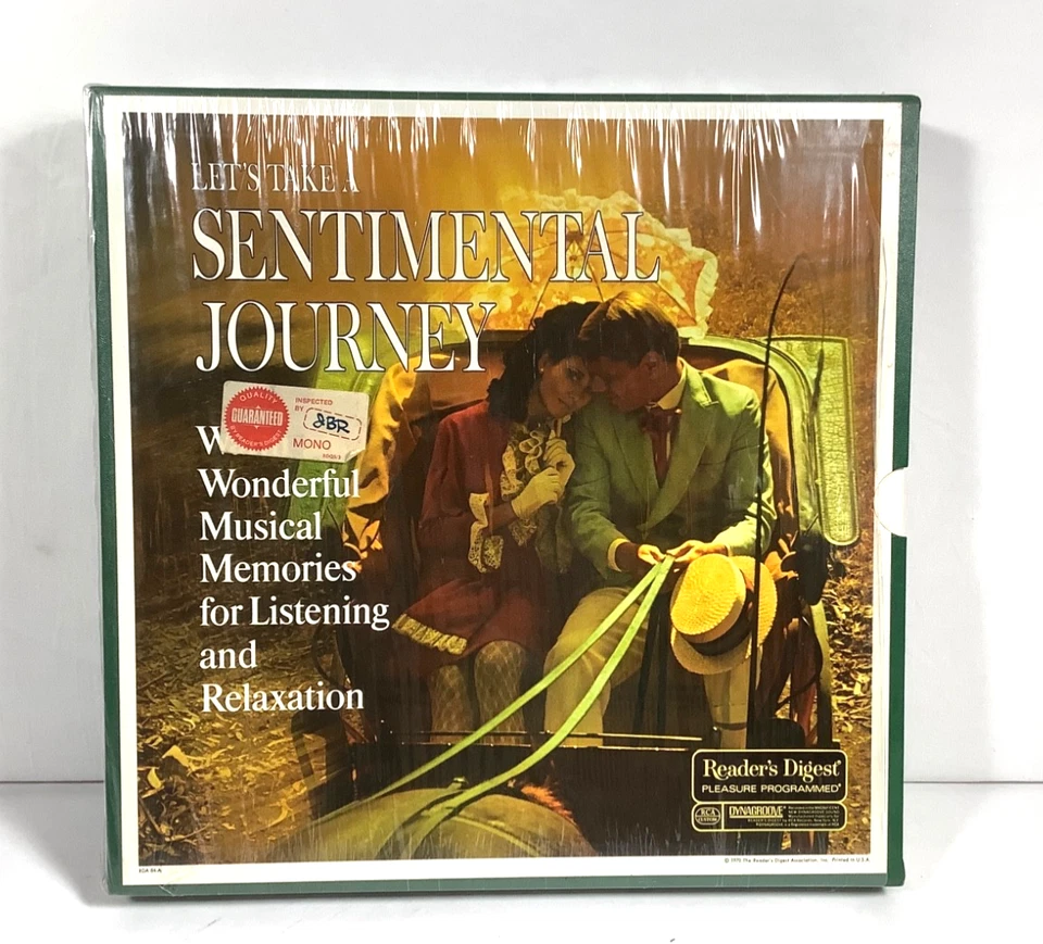 Let's take a sentimental Journey by Readers Digest 33rpm 9 LP RECORD Box Set - Image 1 of 4