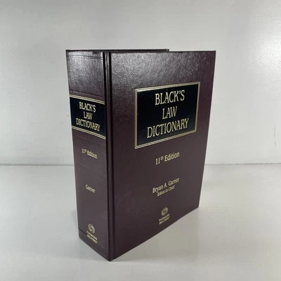 Black’s Law Dictionary, 11th Edition - Hardcover, by Bryan A. Garner - Image 1 of 3