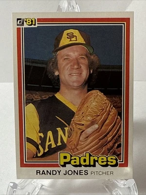 1981 Donruss - Randy Jones #122 - Image 1 of 2