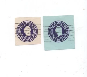 United States used cut square U436 U439 - Picture 1 of 1