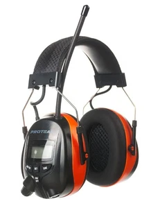 AM/FM Radio Kopfhörer 25dB NRR Rauschunterdrückung Sicherheit Ohrenschützer Digitalanzeige - Bild 1 von 9