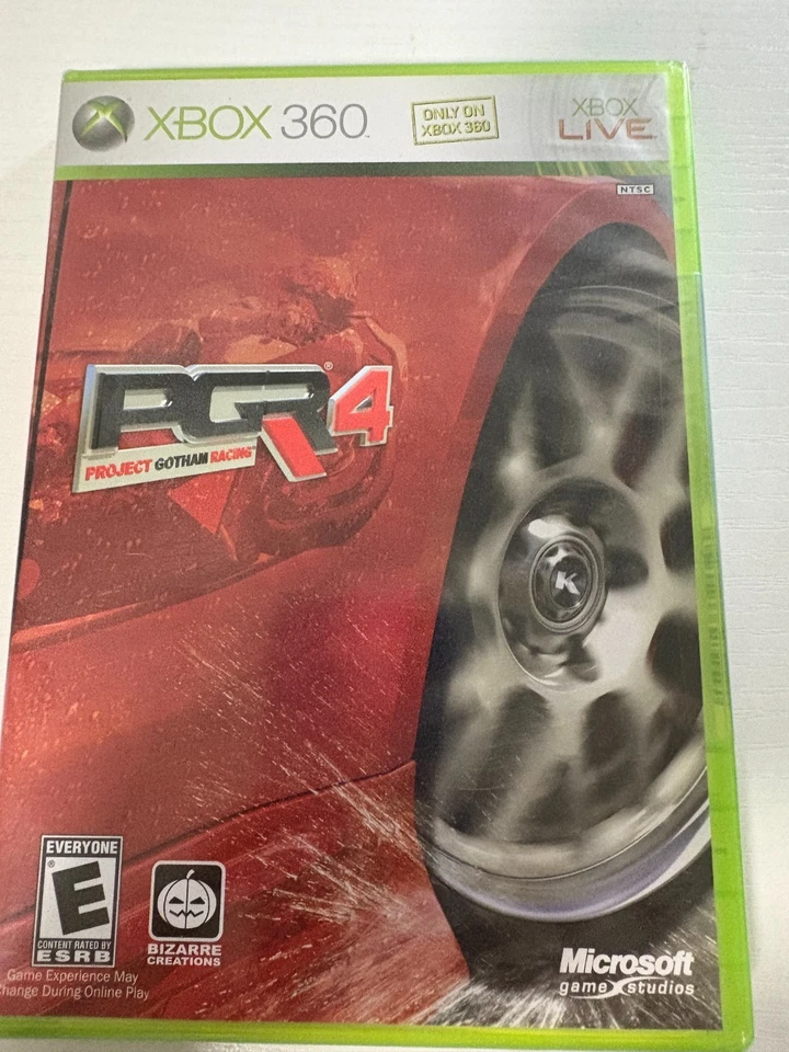 Project Gotham Racing 4 (Microsoft Xbox 360, 2007) Sealed - Image 1 of 1